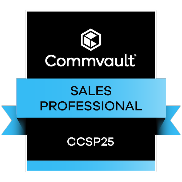 Commvault Cloud Sales Professional